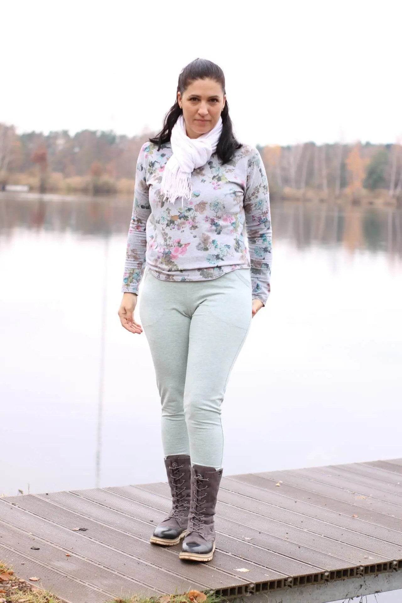 Schnittmuster Hose Jeggings Granat Gr. 32 - 56 DE - Sewando