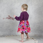 Schnittmuster Wildblume – Oberteil, Tunika oder Kleid | PDF-Download | Größen 86-134 - Sewando