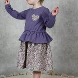 Schnittmuster Wildblume – Oberteil, Tunika oder Kleid | PDF-Download | Größen 86-134 - Sewando