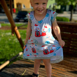 KLEID & SHIRT "KAJA" | Nähanleitung und Schnittmuster Gr. 86-164