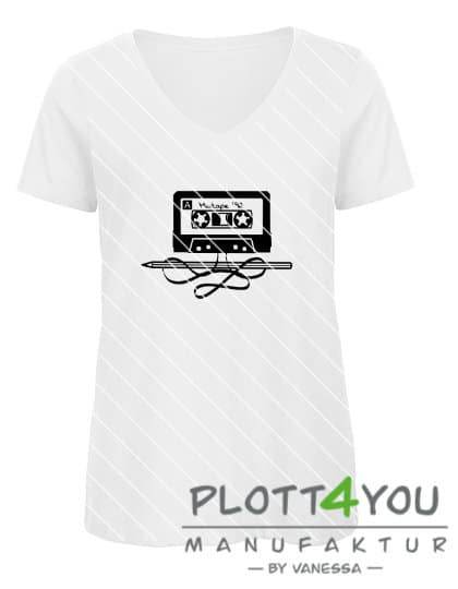 Kassette | SVG, DXF, PNG Plotterdatei, Laserdatei - Sewando