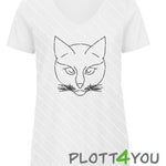 Katze | SVG, DXF, PNG Plotterdatei, Laserdatei - Sewando