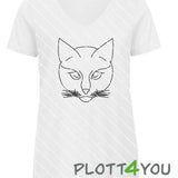 Katze | SVG, DXF, PNG Plotterdatei, Laserdatei - Sewando