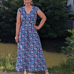 Schnittmuster Kevia - Kleid mit Kellerfalte Gr. 34-54 - Sewando