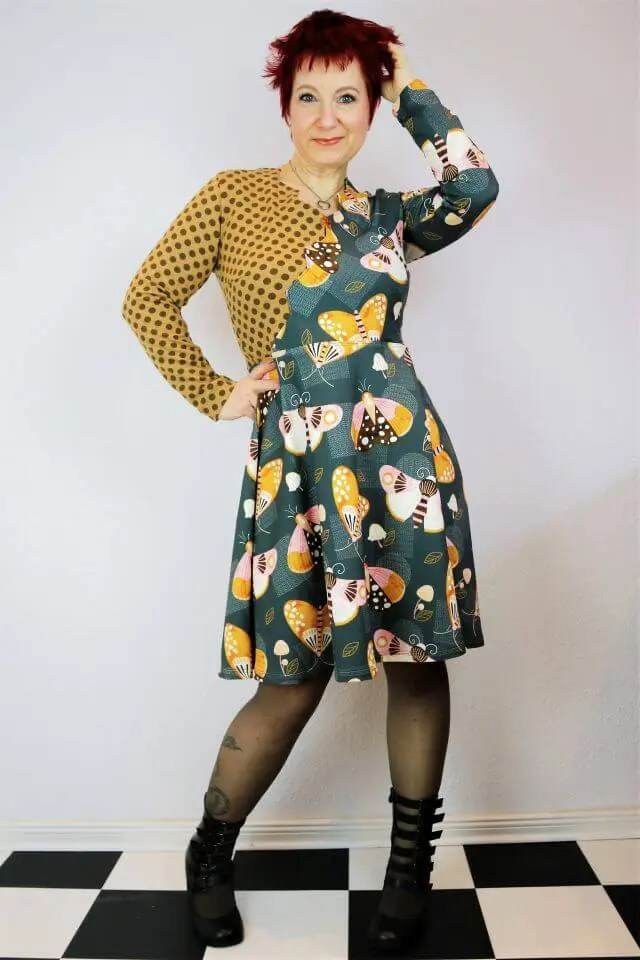 Schnittmuster Kleid Onyx Gr. 32 - 56 DE - Sewando