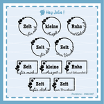 Plotter- und Laserdatei Kleine Auszeit - Sewando