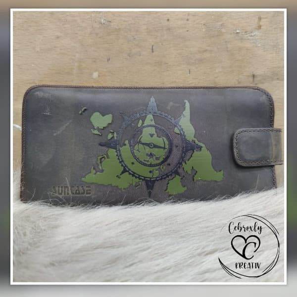 Kompass mit Erde | SVG, DXF, PNG Plotterdatei, Laserdatei - Sewando