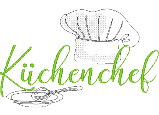 Stickdatei - 6 Motive für Schürzen / Geschirrtücher - Sewando