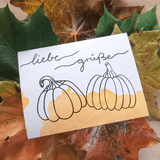 Kürbisse | SVG, DXF & PNG Plotterdatei, Laserdatei - Sewando