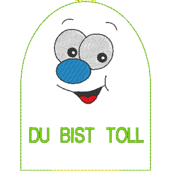 Stickdatei - Kummerfresser / Sorgenmonster in 2 Größen - Sewando