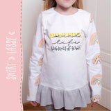 SHIRT "LASSE" - KIDS | Nähanleitung und Schnittmuster | 3 Weiten Gr. 110-164