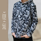 SHIRT "LASSE" - KIDS | Nähanleitung und Schnittmuster | 3 Weiten Gr. 110-164