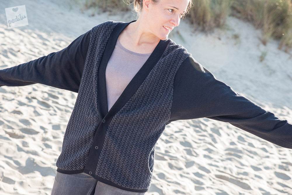 Schnittmuster »LaCardie« (34–48) Cardigan - Sewando