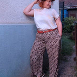 Schnittmuster LEANDRINE - lockere Sommerhose Gr. 34-54 - Sewando