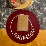 Lieblingsgast | SVG, DXF, PNG Plotterdatei, Laserdatei - Sewando