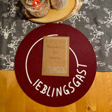 Lieblingsgast | SVG, DXF, PNG Plotterdatei, Laserdatei - Sewando