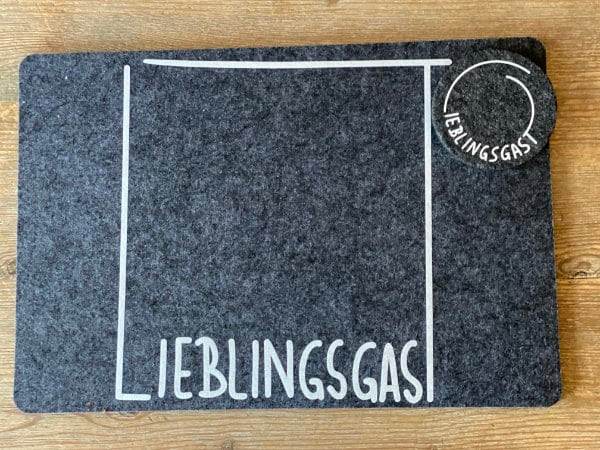 Lieblingsgast | SVG, DXF, PNG Plotterdatei, Laserdatei - Sewando