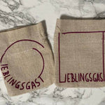 Lieblingsgast | SVG, DXF, PNG Plotterdatei, Laserdatei - Sewando