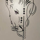 Löwin | SVG, DXF PNG Plotterdatei, Laserdatei - Sewando