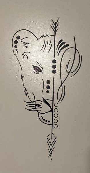 Löwin | SVG, DXF PNG Plotterdatei, Laserdatei - Sewando