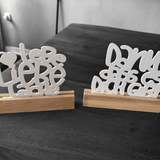 Lovespell "Be real, not perfekt" Plotterdatei, Laserdatei