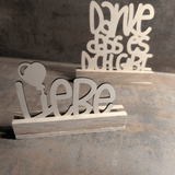 Lovespell "Be real, not perfekt" Plotterdatei, Laserdatei