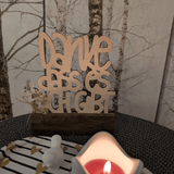 Lovespell "Be real, not perfekt" Plotterdatei, Laserdatei