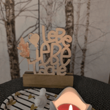 Lovespell "Be real, not perfekt" Plotterdatei, Laserdatei