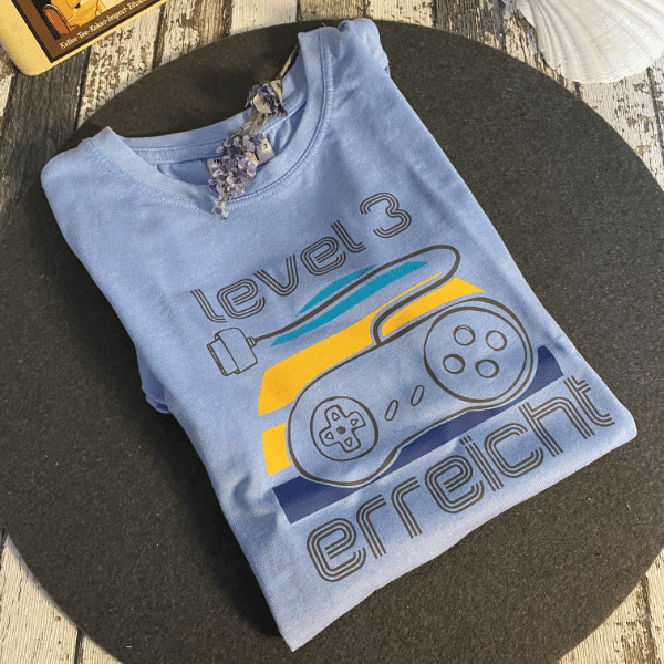 LvL erreicht | SVG, DXF & PNG Plotterdatei, Laserdatei - Sewando