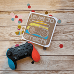 LvL erreicht | SVG, DXF & PNG Plotterdatei, Laserdatei - Sewando