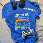 LvL erreicht | SVG, DXF & PNG Plotterdatei, Laserdatei - Sewando