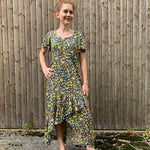 Schnittmuster LYANA - Kleid mit oder ohne Volant Gr. 34-54 - Sewando