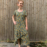 Schnittmuster LYANA - Kleid mit oder ohne Volant Gr. 34-54 - Sewando