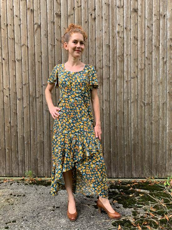 Schnittmuster LYANA - Kleid mit oder ohne Volant Gr. 34-54 - Sewando