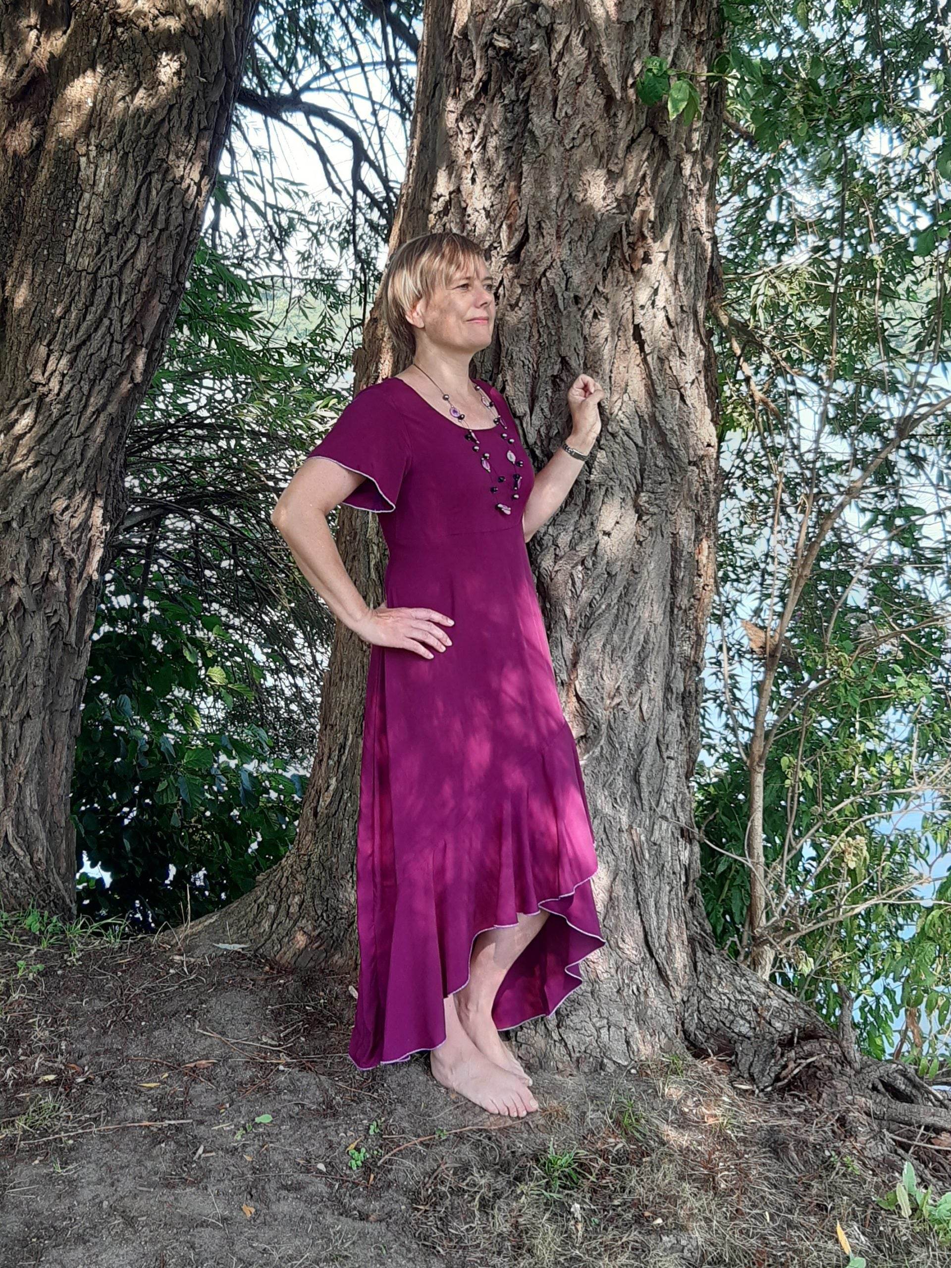 Schnittmuster LYANA - Kleid mit oder ohne Volant Gr. 34-54 - Sewando