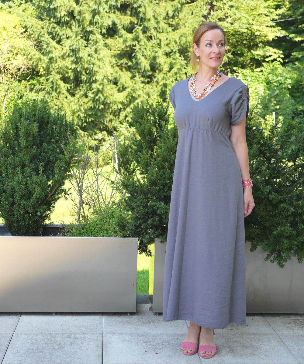 Schnittmuster LYANA - Kleid mit oder ohne Volant Gr. 34-54 - Sewando