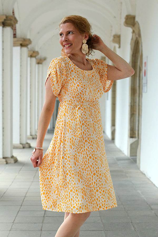 Schnittmuster LYANA - Kleid mit oder ohne Volant Gr. 34-54 - Sewando