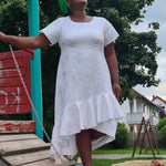 Schnittmuster LYANA - Kleid mit oder ohne Volant Gr. 34-54 - Sewando