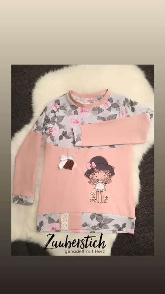 Mädchen mit Hut Stickdatei – ein Hauch von Sommer für deine Stickmaschine - Sewando