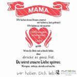 Mamas Kissen | SVG, DXF, PNG Plotterdatei, Laserdatei - Sewando