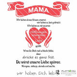 Mamas Kissen | SVG, DXF, PNG Plotterdatei, Laserdatei - Sewando