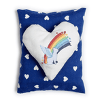 Katze mit Regenbogen Stickdatei – zauberhaftes Himmelsmotiv für Erinnerung & Trost - Sewando