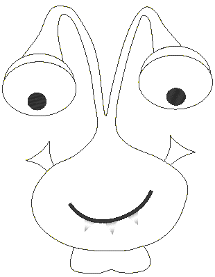 Stickdatei - Doodle-Applikationen WELTALL (7 Motive) - Sewando