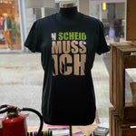 N SCHEIß MUSS ICH | SVG, DXF, PNG Plotterdatei, Laserdatei - Sewando