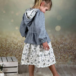 Schnittmuster Wildblume – Oberteil, Tunika oder Kleid | PDF-Download | Größen 86-134 - Sewando