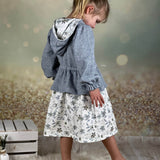 Schnittmuster Wildblume – Oberteil, Tunika oder Kleid | PDF-Download | Größen 86-134 - Sewando