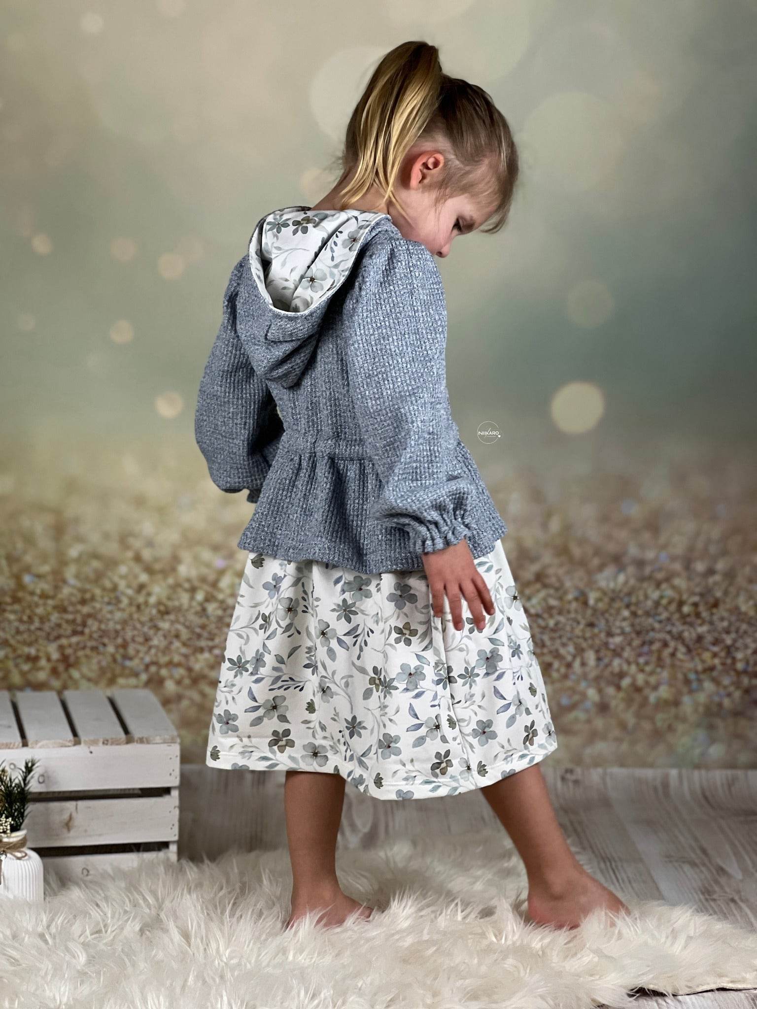 Schnittmuster Wildblume – Oberteil, Tunika oder Kleid | PDF-Download | Größen 86-134 - Sewando