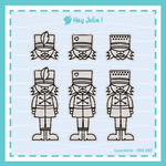 Laserdatei Nussknacker - Sewando