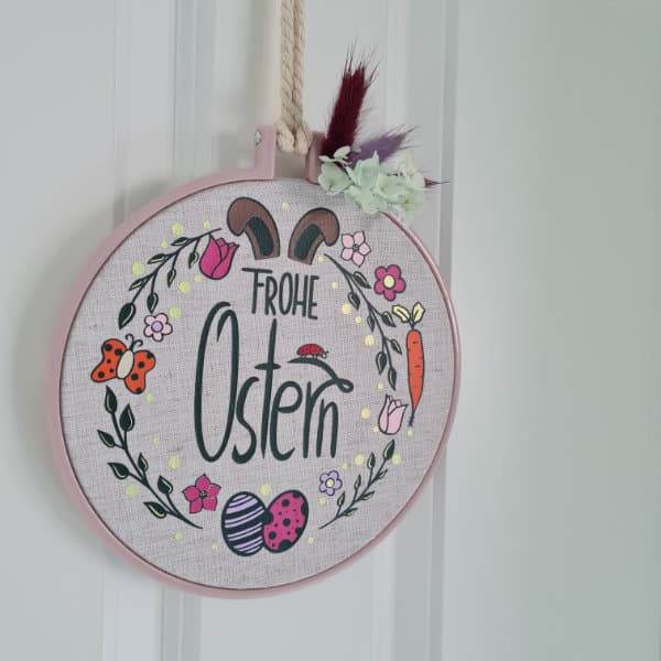 Osterkranz | SVG, DXF, PNG Plotterdatei, Laserdatei - Sewando