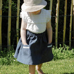 Kids Ava Skirt Ladies sizes 34 - 52 and Kids sizes 74/80 - 158/164 sewing pattern and instructions - Sewando